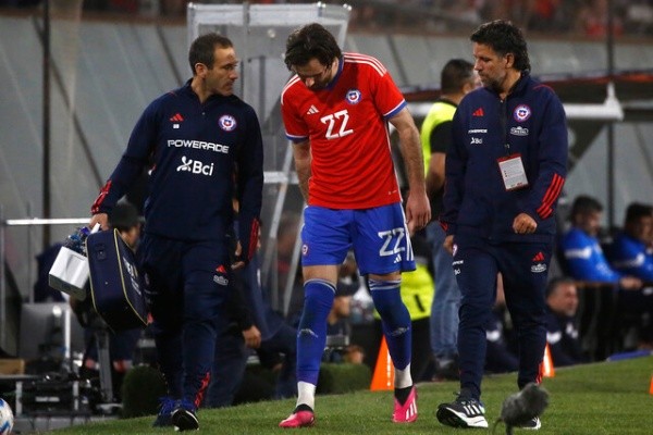 Brereton se había lesionado durante el partido entre Chile y Paraguay | Photosport