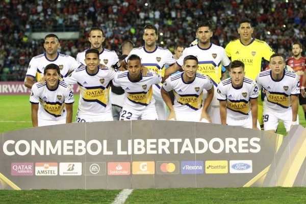 El último XI de Boca en Venezuela (Getty)