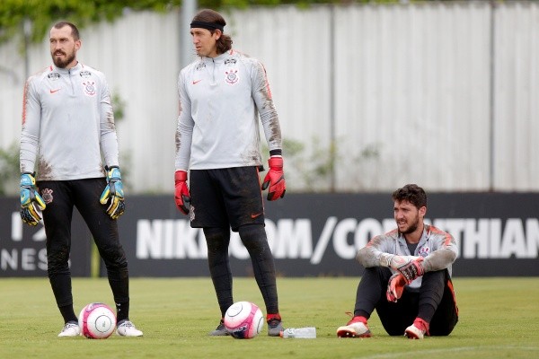 Foto: Daniel VorleyAGIF - Cáique França foi revelado na base do Corinthians