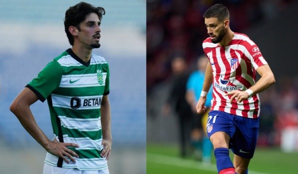 Franciso Trincao y Yannick Carrasco: Getty