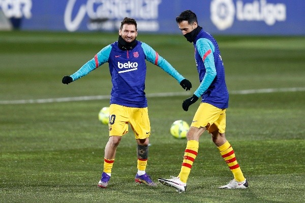 ¿Lionel Messi y Sergio Busquets volverán a compartir plantel en Barcelona? Getty Images