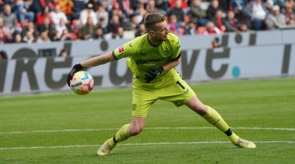 Hradecky, en gran forma durante esta temporada en la Bundesliga (IMAGO / Chai v.d. Laage)
