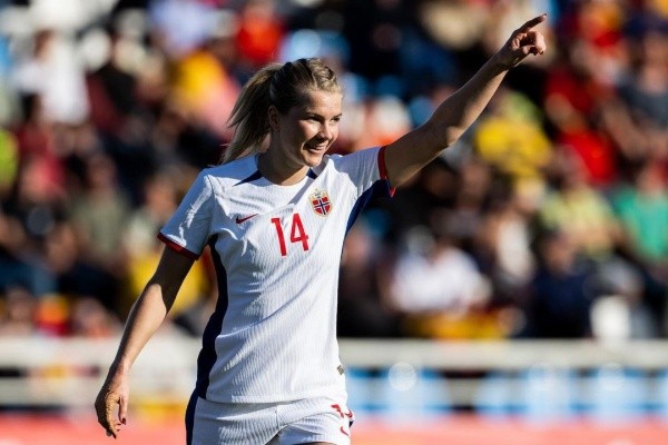 Ada Hegerberg, una de las grandes estrellas de Noruega.
