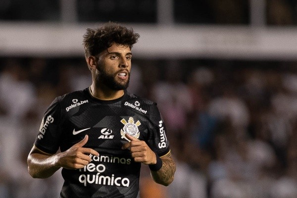 SP - Santos - 22/10/2022 - BRASILEIRO A 2022, SANTOS X CORINTHIANS - Yuri Alberto jogador do Corinthians durante partida contra o Santos no estadio Vila Belmiro pelo campeonato Brasileiro A 2022. Foto: Raul Baretta/AGIF