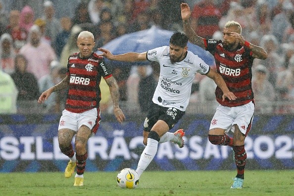 Corinthians vs Flamengo, el clásico de Brasil. Getty.