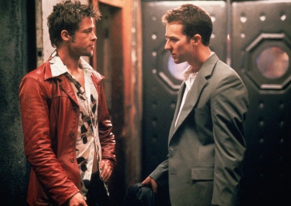 Brad Pitt y Edward Norton. (IMDb)