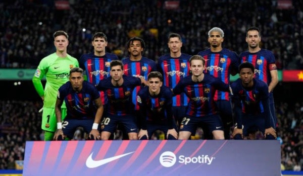 Primer equipo Barcelona: Getty