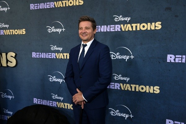 Jeremy Renner durante la premiere de Proyecto Renner, su último trabajo. (Getty Images)