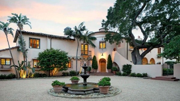 Estilo mediterráneo en la mansión que Katy Perry tiene en Montecito, California (Arquitectura y Diseño)