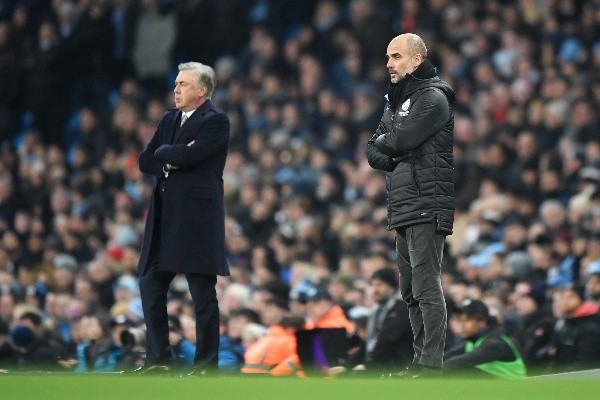 Carlo Ancelotti y Pep Guardiola volverán a buscar un lugar en la Final de la Champions League. Getty Images.