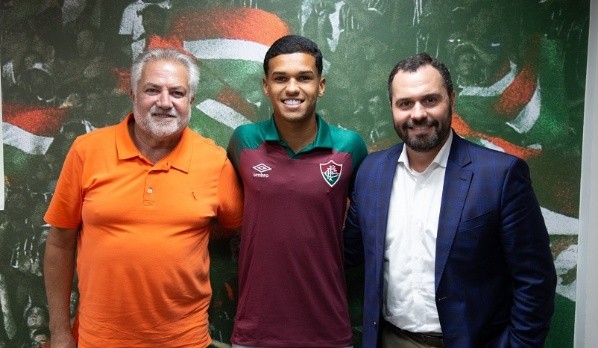 Foto: Divulgação/Fluminense - Meia é uma das promessas do Fluminense