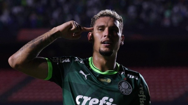 Navarro com a camisa do Palmeiras - Foto: Ettore Chiereguini/AGIF