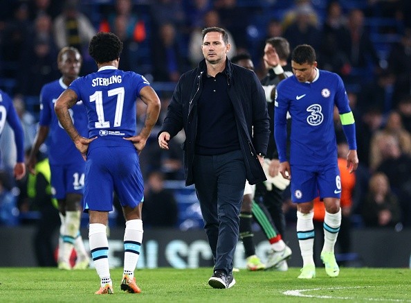 Frank Lampard, director interino de Chelsea. Getty.