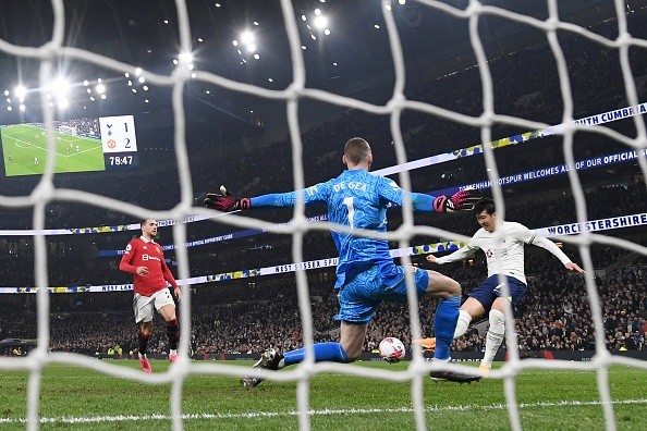 Son marcó el empate final para Tottenham | Getty Images