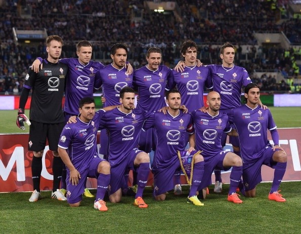 Fiorentina en final del 2014. Getty.