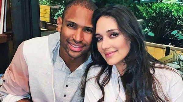 Al y Amelia, muy felices juntos (Instagram)