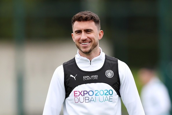 Aymeric Laporte con City. Getty.