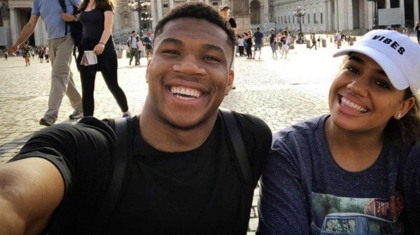 Giannis y Mariah se casaron y formaron una familia (Instagram)