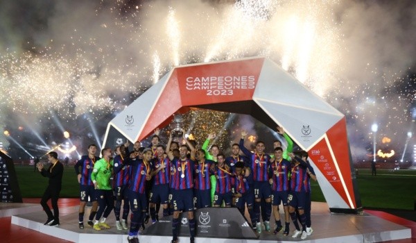 Barcelona campeón de Supercopa de España en Arabia Saudita: Getty