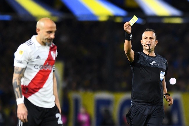 Herrera, el árbitro que River no quiere. (Foto: Getty Images)