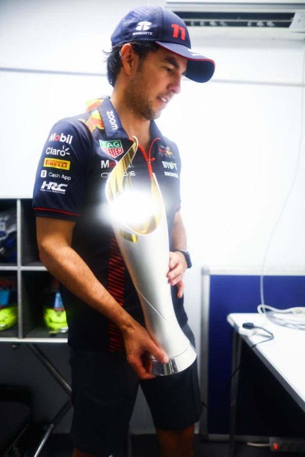 Sergio Pérez, motivado en darle el campeonato mundial a sus hijos (Getty Images)