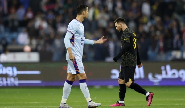 Cristiano Ronaldo y Lionel Messi: Getty 