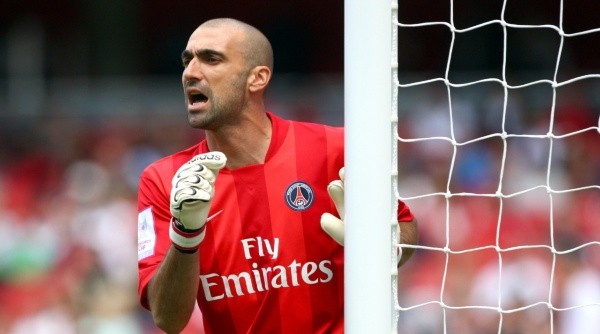 Jérôme Alonzo, arquero de PSG entre 2001 y 2008 (Getty)