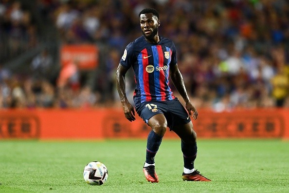 Kessié con Barcelona. Getty.