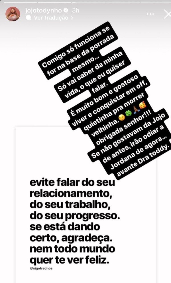 Reprodução/Instagram Jojo Todynho