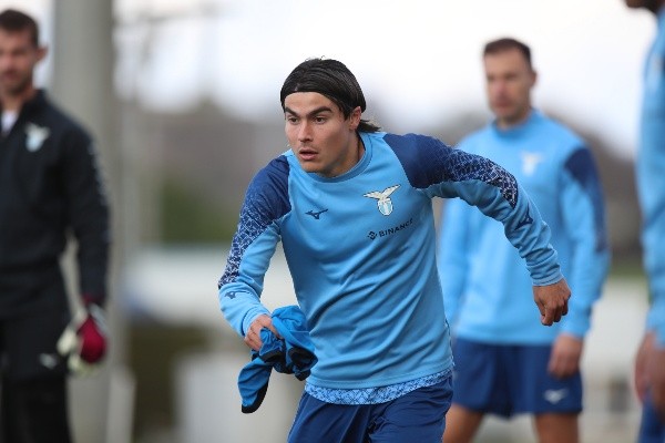 Luka Romero, jugador de la Lazio (Getty)