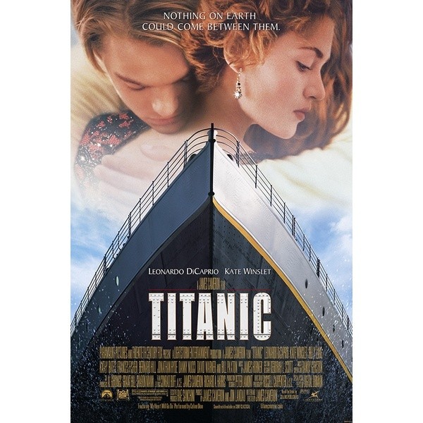 Crédito: Pôster do filme “Titanic”