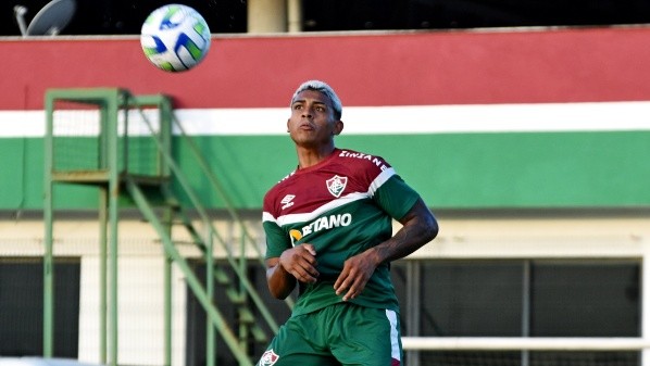 Foto: (Mailson Santana/Fluminense FC) - John Kennedy deve ser titular no Tricolor