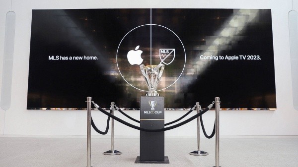 Desde 2023, Apple TV se quedó con los derechos de transmisión de la MLS (Imago)