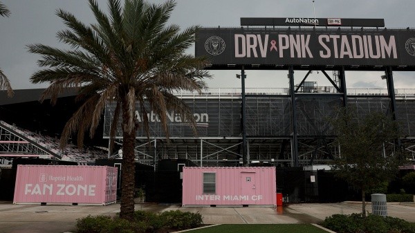 El DRV Pink Stadium es la casa que utiliza actualmente el Inter Miami (Getty Images)