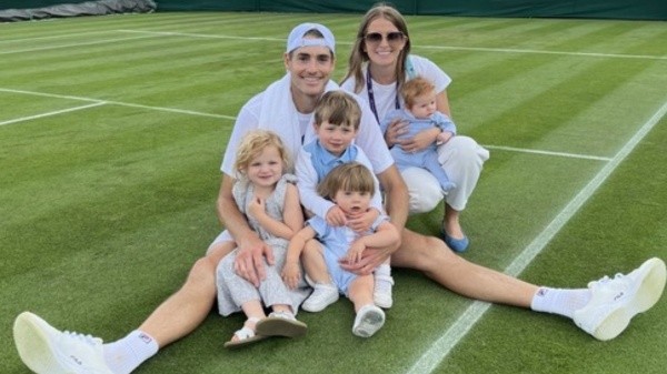 El ahora ex tenista y la empresaria, una vida muy en familia (Instagram)
