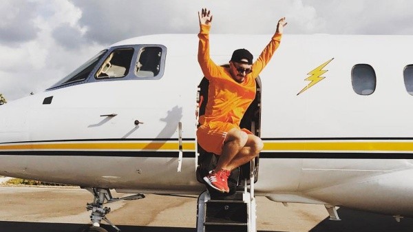 J Balvin cuenta con varias aeronaves a su disposición (Instagram)