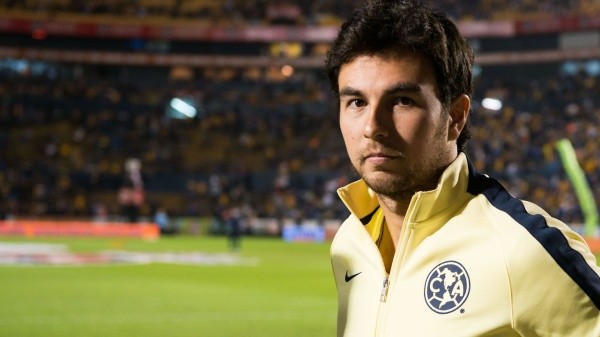 &quot;Checo&quot; Pérez presume cada que puede su amor por el América.