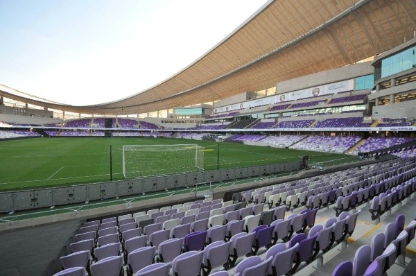 Hazza Bin Zayed Stadium, escenario donde River jugará la semifinal del Mundial de Clubes.