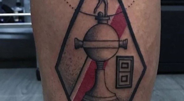 El tatuaje que se hizo Quintero luego de ganar la Libertadores 2018 con River