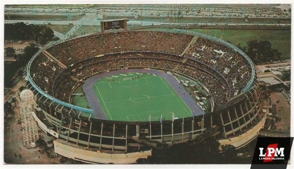 Para 1978, el Estadio Monumental ya lucía como un recinto de primer nivel.