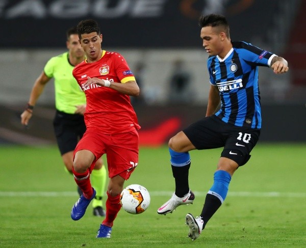 Pala fue titular en el partido más importante de la temporada, ante Inter por la Europa League (Getty)
