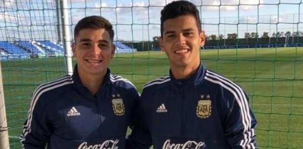Álvarez y Ferreira también compartieron plantel en las juveniles de Argentina (Getty)