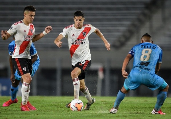 En el último partido por la Libertadores, River venció 8-0 a Binacional (Getty)