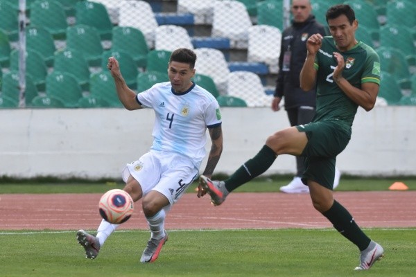 Montiel jugó su segundo partido en las Eliminatorias como titular (Foto: Conmebol).