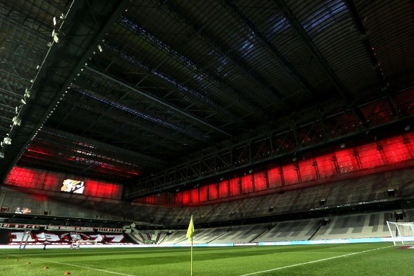 El estadio &quot;Arena Da Baixada&quot; tiene una capacidad para 42.372 personas (Getty)