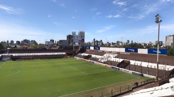 El Estadio de Platense, ubicado en Vicente López (Archivo)