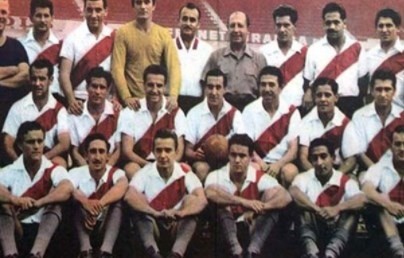 River tricampeón en 1957. (Foto: www.cariverplate.com)