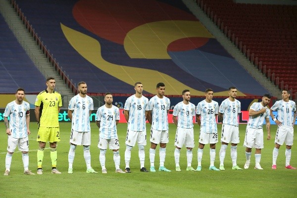 La Selección enfrentó a Paraguay en el Mané Garrincha. (Foto: Getty).