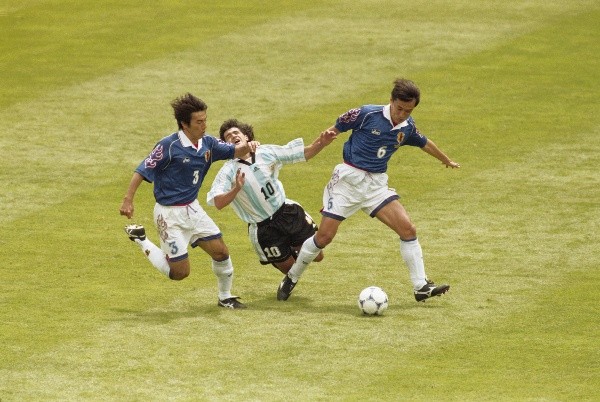 El Burrito jugó los Mundiales de 1994, 1998 y 2002. (Foto: Getty).