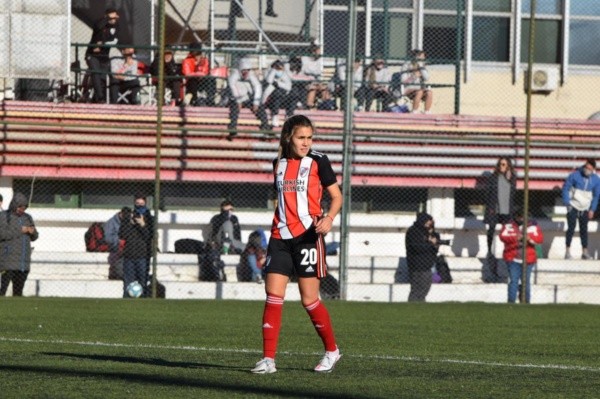 Victoria Costa anotó un doblete. (Foto: Prensa River).